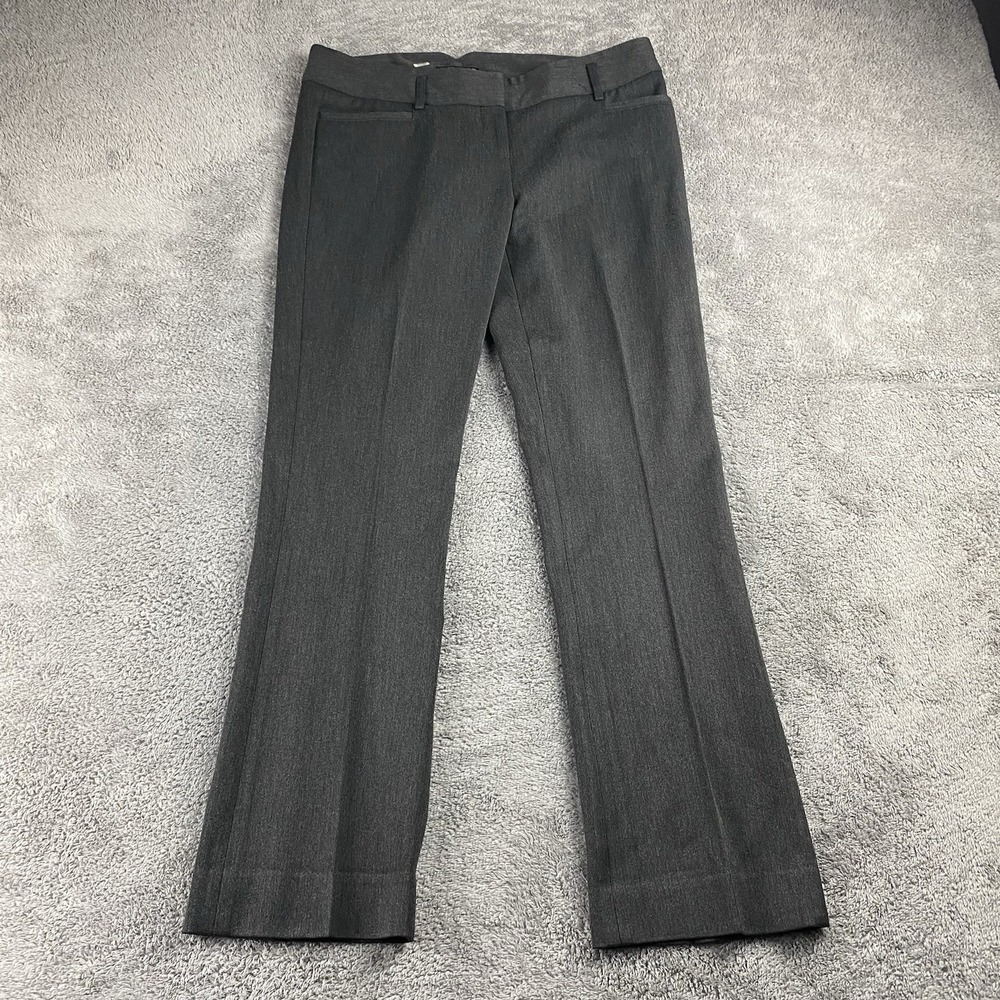 EXPRESS‎ Editor Trousers Straight Leg Women 0R Gray